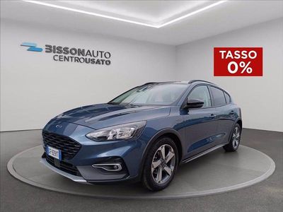 Usata Ford Focus Active 125 CV (91 kW) 2021 Blu Berlina