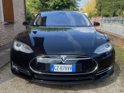 Usata Tesla Model S 222 kW (302 CV) 2013 Nero Utilitaria