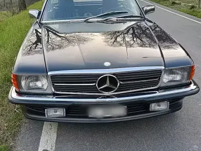 Usata Mercedes SL300 188 CV (138 kW) 1988 Nero Cabrio