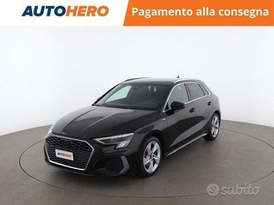 Usata Audi A3 S-Line 116 CV (85 kW) 2021 Nero Berlina