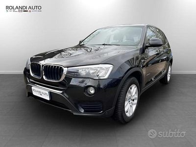 Usata BMW X3 190 CV (139 kW) 2016 Saphirschwarz metallizzato SUV