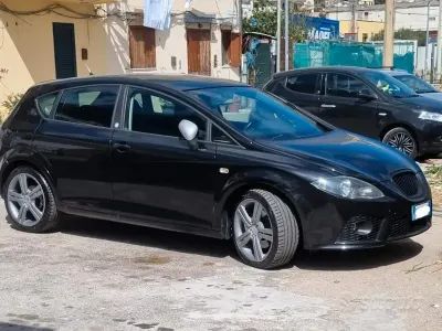 Usata Seat Leon FR 170 CV (125 kW) 2008 Nero Utilitaria