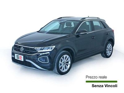 Usata VW T-Roc Life 150 CV (110 kW) 2023 Nero SUV