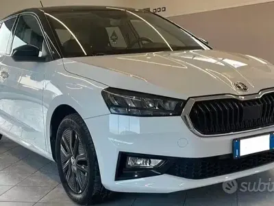 Usata Skoda Fabia Monte Carlo 110 CV (80 kW) 2024 Bianco tetto nero Utilitaria