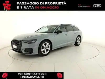 Usata Audi A6 S-Line 265 CV (194 kW) 2025 Grigio freccia perla nero brillante Station wagon
