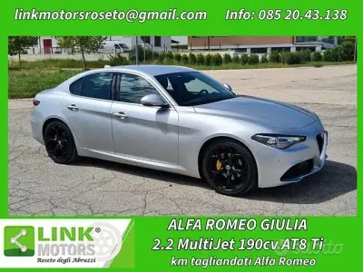 Usata Alfa Romeo Giulia Ti 190 CV (139 kW) 2020 Grigio Berlina