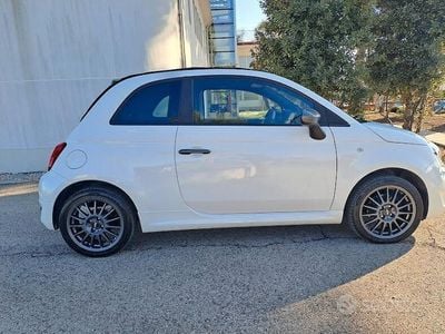 Usata Fiat 500C Sport 85 CV (62 kW) 2016 Bianco Cabrio