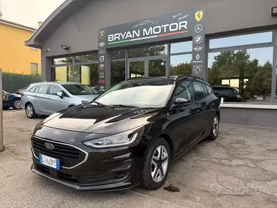 Usata Ford Focus Business Edition 120 CV (88 kW) 2022 Nero Station wagon