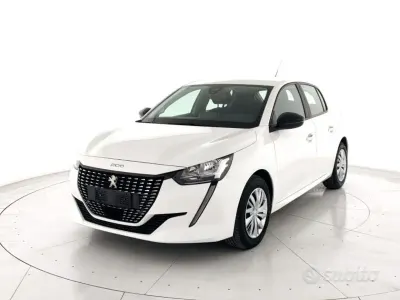 Usata Peugeot 208 Active 102 CV (75 kW) 2022 Bianco Utilitaria