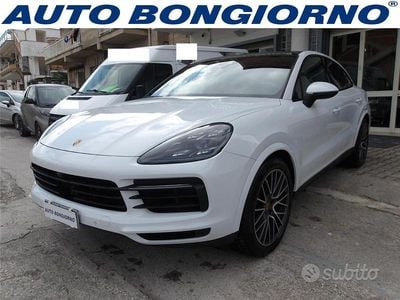 Usata Porsche Cayenne Coupe 339 CV (249 kW) 2019 Bianco Coupé