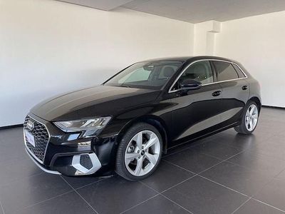 Usata Audi A3 Advanced Plus 150 CV (110 kW) 2021 Nero mythos metallizzato Berlina