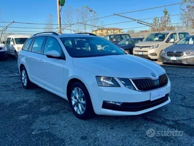 Occasion Skoda Octavia Executive 116 PK (85 kW) 2019 Wit Stationwagen