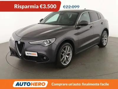 Usata Alfa Romeo Stelvio Executive 210 CV (154 kW) 2017 Grigio SUV