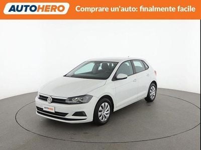 Usata VW Polo Trendline 80 CV (58 kW) 2018 Bianco Utilitaria
