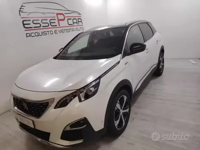 Usata Peugeot 3008 GT-line 131 CV (96 kW) 2018 Bianco SUV
