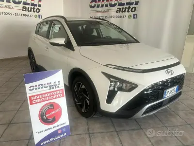 Usata Hyundai Bayon 84 CV (61 kW) 2023 Bianco pastello SUV