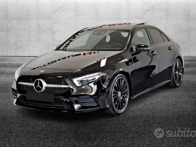 Usata Mercedes A250 Premium 224 CV (164 kW) 2019 Nero Berlina