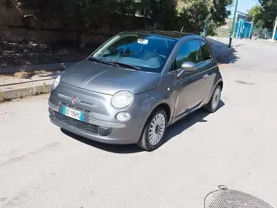 Usata Fiat 500 75 CV (55 kW) 2009 Grigio Cabrio