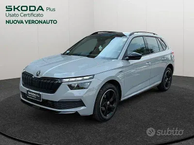 Usata Skoda Kamiq Monte Carlo 115 CV (84 kW) 2021 Grigio SUV