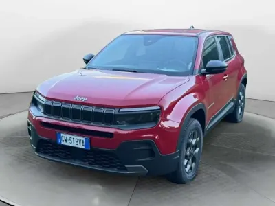 Usata Jeep Avenger Longitude 101 CV (74 kW) 2024 Rosso SUV