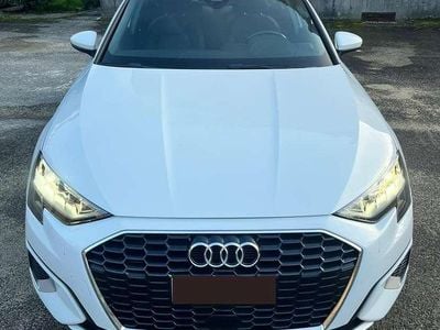 Usata Audi A3 Ambiente 150 CV (110 kW) 2021 Bianco Berlina