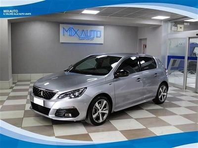 Usata Peugeot 308 GT-line 131 CV (96 kW) 2021 Argento Berlina