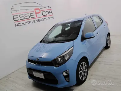 Käytetty Kia Picanto City 67 HP (49 kW) 2019 Sininen Viistoperä
