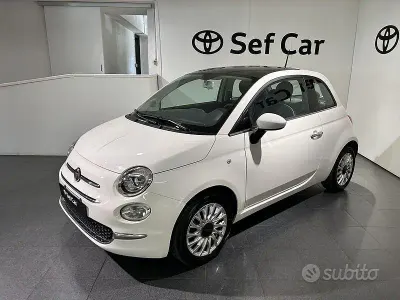 Usado Fiat 500 Lounge 69 CV (50 kW) 2017 Blanco Berlina