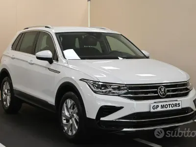 Usata VW Tiguan Elegance 150 CV (110 kW) 2021 Bianco SUV