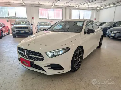 Usata Mercedes A200 Premium 163 CV (119 kW) 2020 Bianco Berlina