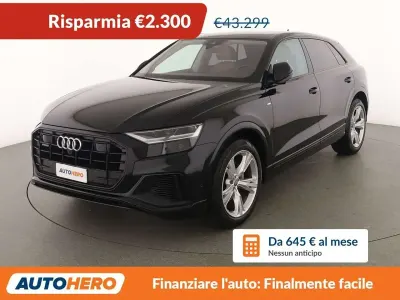 Usata Audi Q8 286 CV (210 kW) 2019 Nero SUV