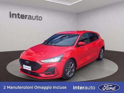 Usata Ford Focus ST-Line X 155 CV (114 kW) 2023 Race red Berlina