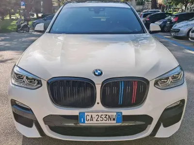 Usata BMW X3 M Sport 190 CV (139 kW) 2020 Bianco SUV