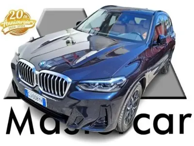 Usata BMW X3 M Sport 184 CV (135 kW) 2022 Tanzanite blue bmw SUV