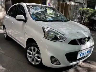 Usata Nissan Micra Comfort 80 CV (58 kW) 2015 Bianco Utilitaria