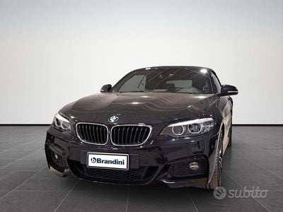 Usata BMW 220 M Sport 190 CV (139 kW) 2019 Nero Cabrio
