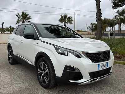 Usata Peugeot 3008 GT-line 120 CV (88 kW) 2018 Bianco SUV