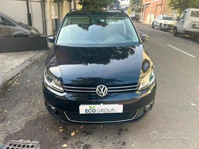 Usata VW Touran Comfortline 105 CV (77 kW) 2013 Nero Monovolume