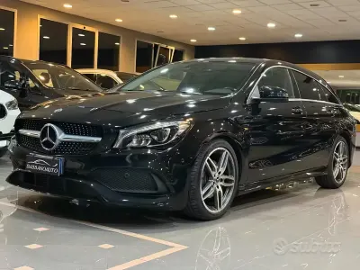 Usata Mercedes CLA200 Premium 136 CV (100 kW) 2018 Nero Station wagon
