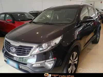 Usata Kia Sportage Active 116 CV (85 kW) 2012 Nero SUV