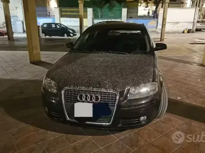 Usata Audi A3 Sportback 140 CV (102 kW) 2006 Nero Utilitaria