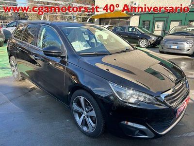 Usata Peugeot 308 Active 110 CV (80 kW) 2015 Nero Berlina
