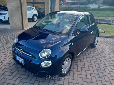 Usata Fiat 500 Pop 69 CV (50 kW) 2017 Blu/azzurro Utilitaria