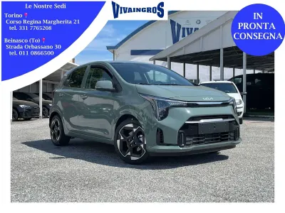 Nuova Kia Picanto Style 64 CV (47 kW) 2026 Verde Utilitaria