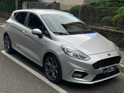 Usata Ford Fiesta ST-Line 125 CV (91 kW) 2018 Argento Utilitaria