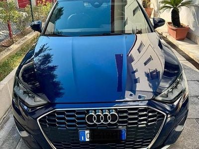 Usata Audi A3 150 CV (110 kW) 2021 Blu Berlina