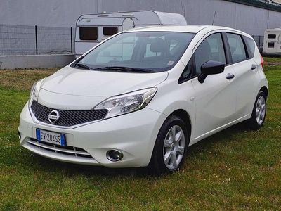 Usata Nissan Note Tekna 90 CV (66 kW) 2014 Bianco Utilitaria