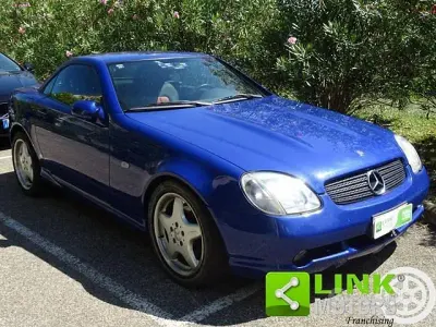 Gebraucht Mercedes SLK200 AMG 192 PS (141 kW) 1998 Blau Cabrio