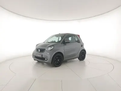 Usata Smart ForTwo Cabrio Passion 71 CV (52 kW) 2017 Grigio Cabrio