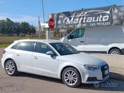 Usata Audi A3 Design 116 CV (85 kW) 2018 Bianco Berlina